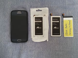 Samsung Galaxy S6 64 GB + 3 baterías nuevas + fund