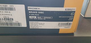 Discos freno nuevos | 2 uds