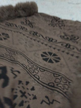 Poncho marrón