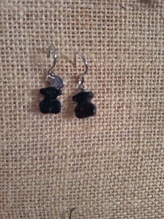Pendientes Tous oso negro