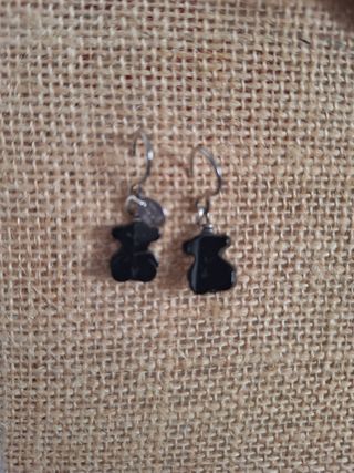 Pendientes Tous oso negro