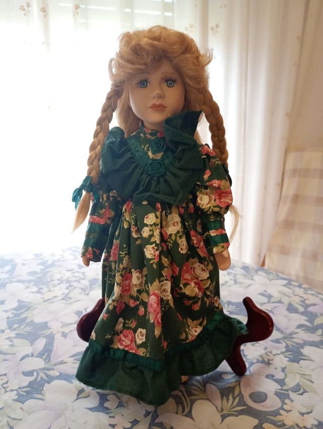 Muñeca porcelana vintage