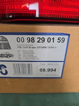 Piloto Trasero Izquierdo VW Golf VR6