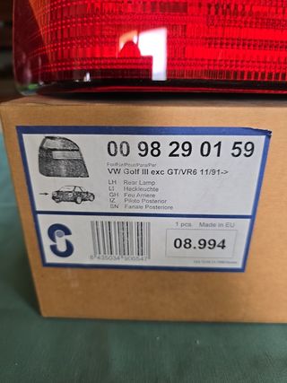 Piloto Trasero Izquierdo VW Golf VR6