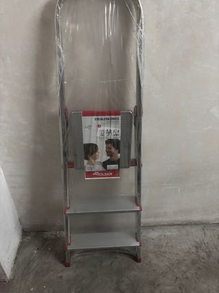 Escalera Rolser aluminio 3 peldaños