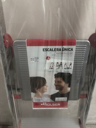 Escalera Rolser aluminio 3 peldaños