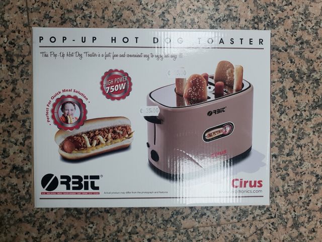 Tostadora para Hot Dogs - Orbit Cirus (750W)