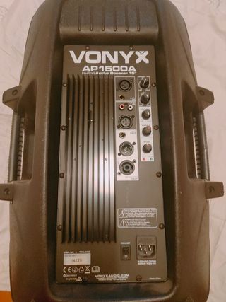 Vonyx AP1500A +  Shure Sm58/57