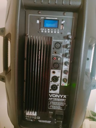 Vonyx AP1500A +  Shure Sm58/57