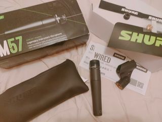 Vonyx AP1500A +  Shure Sm58/57