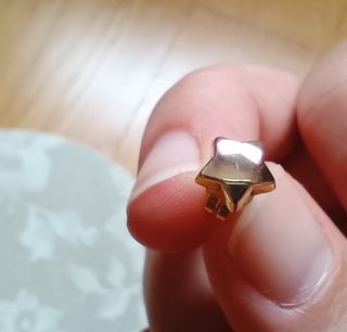 Pendientes de oro en forma de estrella