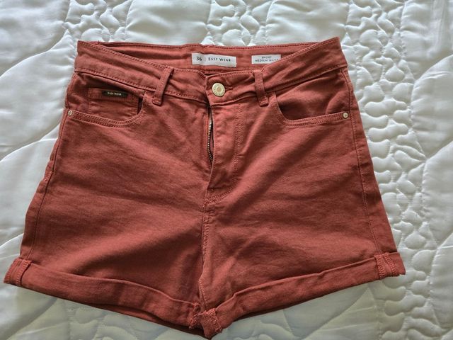 Bermuda Easy Wear marrón, talla S