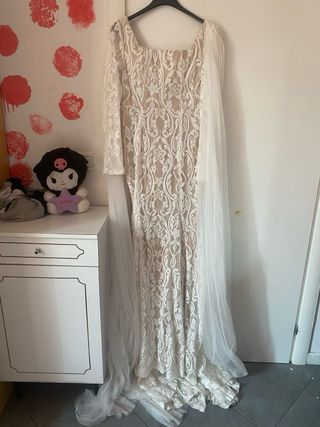 abito da sposa Shein bianco