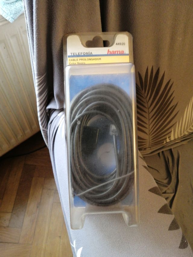 Cable alargador Hama 10m - Teléfono