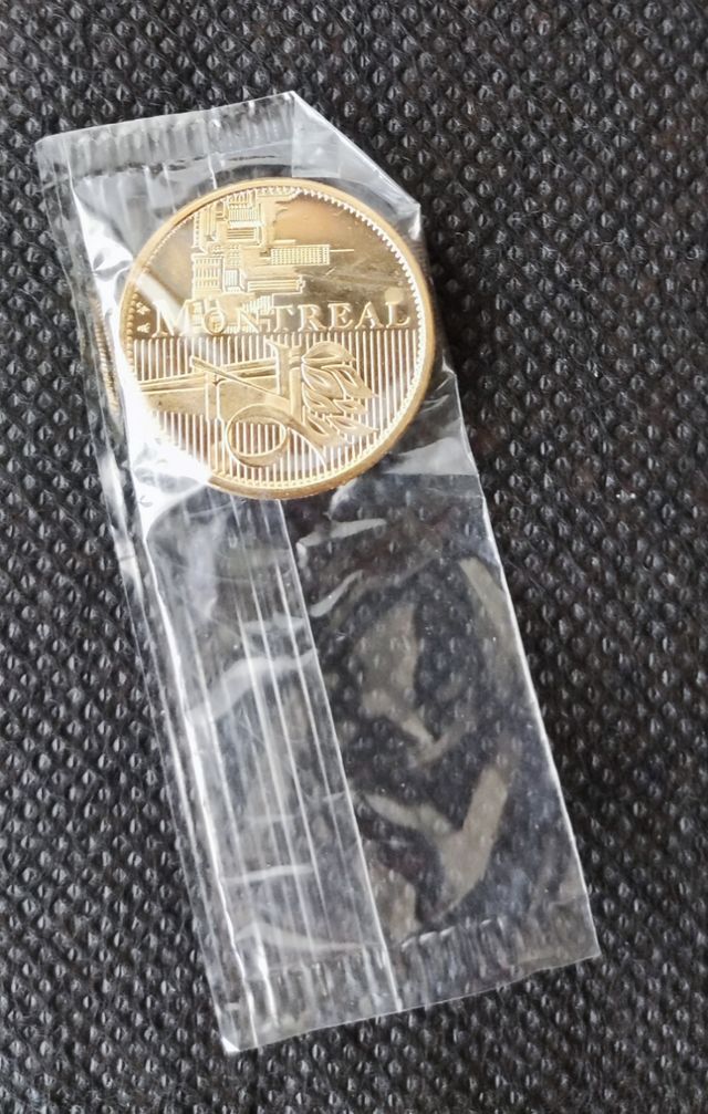 Moneda Juegos Olímpicos Montreal 1976