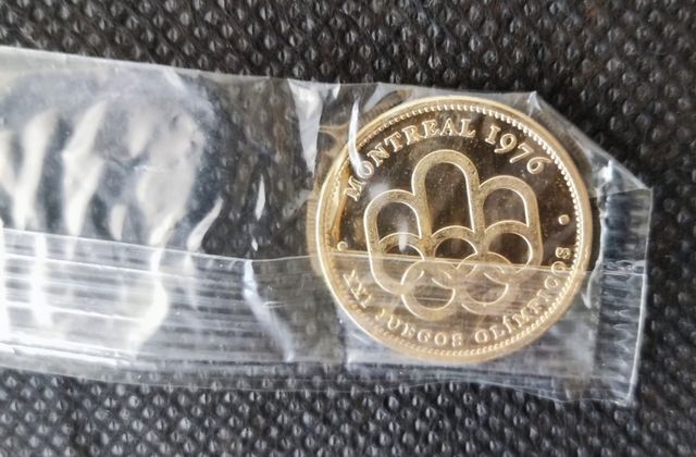 Moneda Juegos Olímpicos Montreal 1976