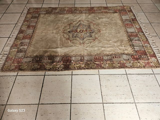 Silla vintage metal marrón