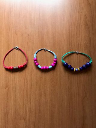 Pulseras artesanales