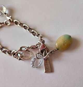 Pulsera Swaroski plata