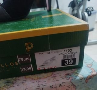 Tacones negros Pitillos - Piel