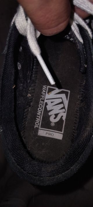 Vans Pro negras - Zapatillas skate