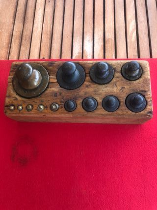 Antico taco bicentenniale 13 pesi bronzo