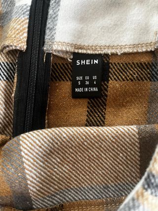 Minigonna scozzese SHEIN S