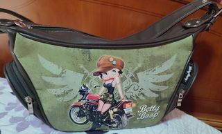Bolso Betty Boop - Marrón verdoso