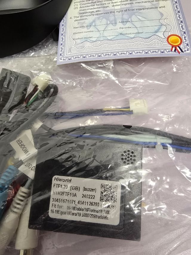 Radio Android 12 Fiat 500X