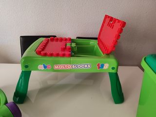 Mesa construcción bloques Molto Blocks