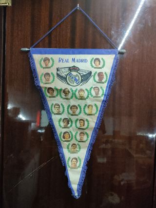 Banderín Real Madrid (años 80)