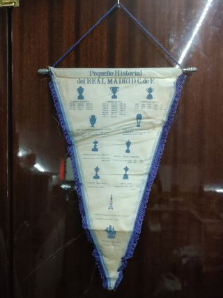 Banderín Real Madrid (años 80)