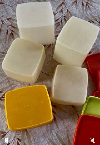 5 Contenitori Tupperware - Freezer