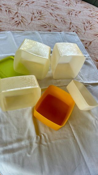 5 Contenitori Tupperware - Freezer