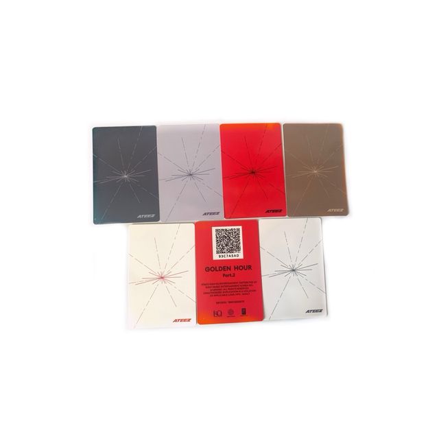 Photocards ATEEZ Golden Hour pt.2