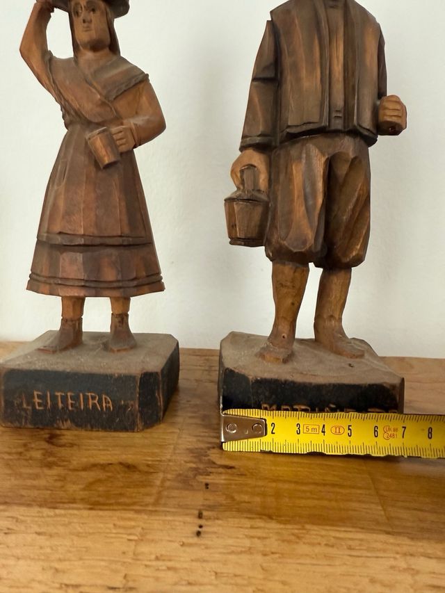 Figuras gallegas Leiteira y Mariñeiro