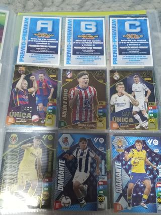 Cromos Balón Oro adrenalyn 24-25