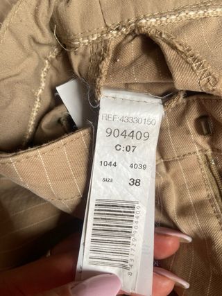 Shorts beige Mango mujer