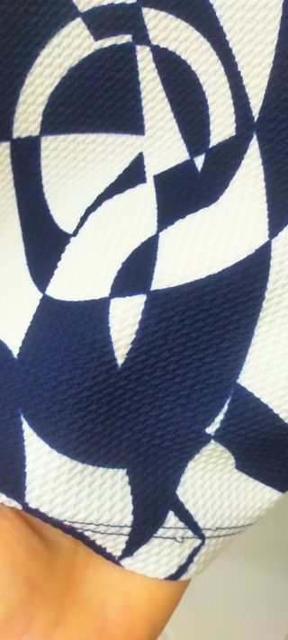 Vestito bianco e nero