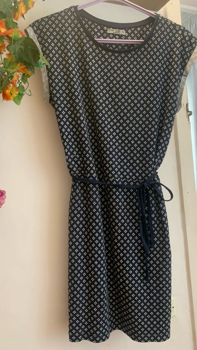 Vestido azul For Us - Talla S
