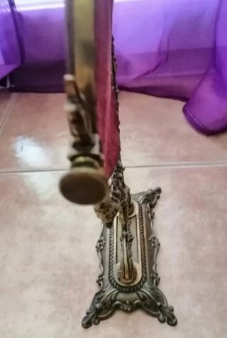 Espejo tocador bronce antiguo