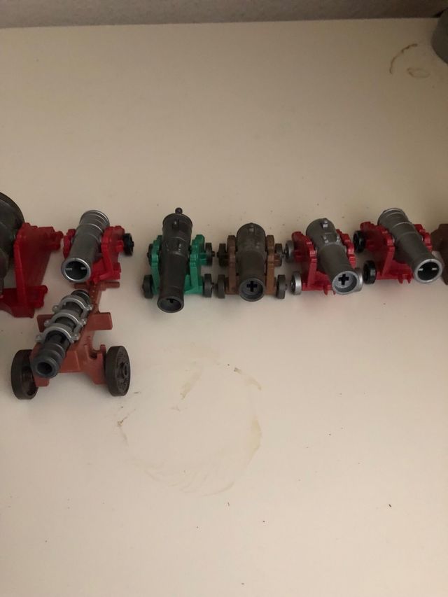 Cañones Playmobil - 10 piezas