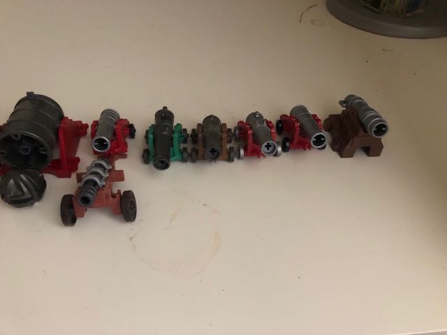 Cañones Playmobil - 10 piezas