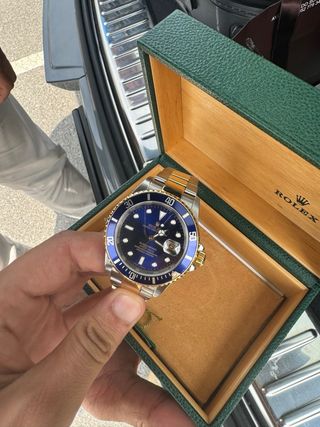 Rolex Submariner 16613T - Azul y Oro