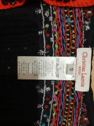 Twin-set knit lujo Christian Lacroix