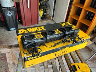 3 Cargadores Dewalt 18V & 54V