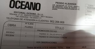 Libros,Cds de Educación Infantil para padres.