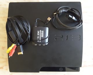 PS3 Slim 150gb negra - Sin HDMI