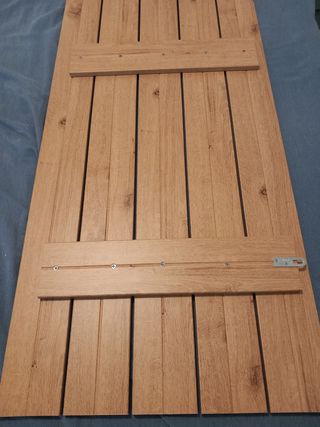 Cabecero cama madera.
