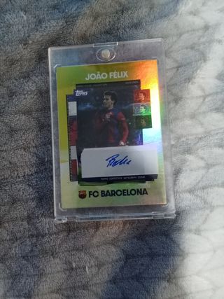  João Félix autógrafo original  Topps numerado 150